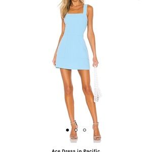 Amanda Uprichard dress in pacific blue!